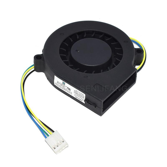 Ventilateur De Refroidissement 12V 0.80A 6cm 4 Fils - Compatible TOP MOTOR DF126025BU, Pour PC, Boîtiers électroniques