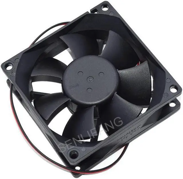 Alt view image 5 of 5 - Brand New YTD158025S DC 15V 0.35A 80x80x25mm 2-Wire Square Cooling Fan