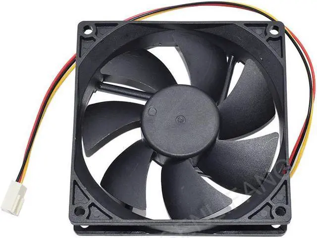 Alt view image 2 of 5 - New Fully Tested For Y.S Tech FD129225LL-N DC 12V 0.12A 90x90x25mm 3-wire Server Cooling Fan