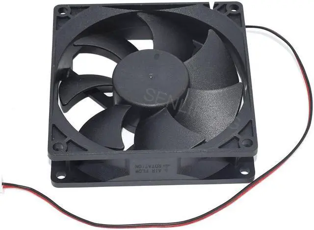 Alt view image 2 of 6 - Good Quality 9025 92*92*25 MM Y-Y9225H24S 9CM DC24V 0.30A 2-Wire Electric Welding Machine High Air Volume Inverter Fan