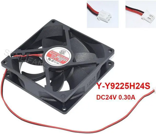 Main image of Good Quality 9025 92*92*25 MM Y-Y9225H24S 9CM DC24V 0.30A 2-Wire Electric Welding Machine High Air Volume Inverter Fan