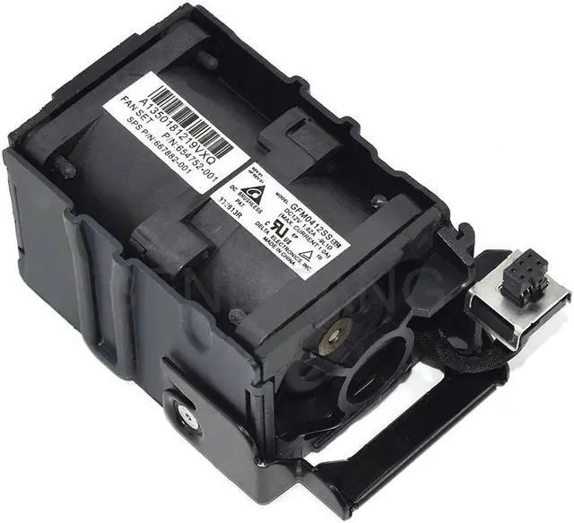 Alt view image 2 of 5 - For HP Proliant DL360p DL360e G8 Gen8 Server 732136-001 654752-001 697183-003 697183-001 12V Cooler GFM0412SS  Cooling Fan