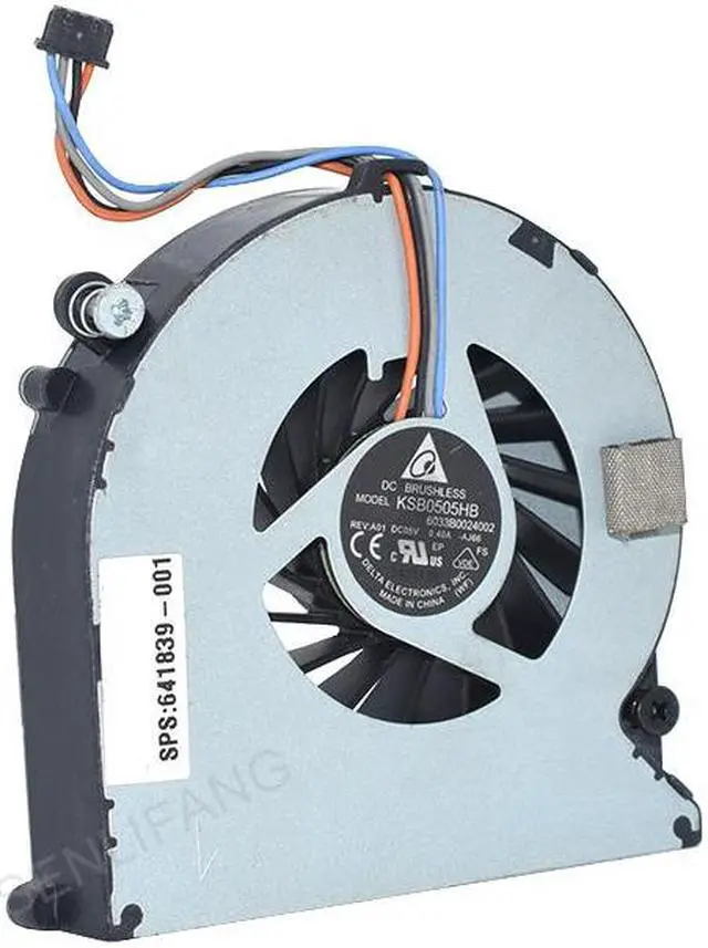 Alt view image 3 of 6 - For HP 4530S 6460B 8460P 8470P 4730S 641839-001 646285-001 4-Pin KSB0505HB BK48 V000270990 Cooling Fan