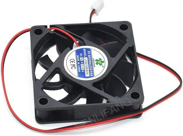 Alt view image 3 of 5 - Genuine New For LC6015MS14 14V 0.15A 6015 6CM 2-wire Power Cooling Fan