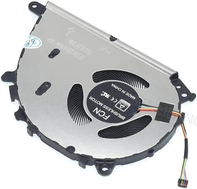Alt view image 3 of 5 - New 4Pin 0.5A DC5V DFS5K12214161N For ASUS Zenbook 13 UX325 UM325S 14 UX425 UM425 UX425J UM425IA Laptop CPU Cooling Fan
