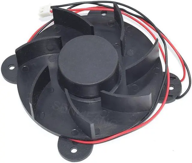 Alt view image 3 of 6 - New 2Lines Cooler For Turtle Hatcher DC12V 0.28A Cooling YT8025L M4-7G YUTON Car Refrigerator Silent 8025 Cross Butterfly Fan