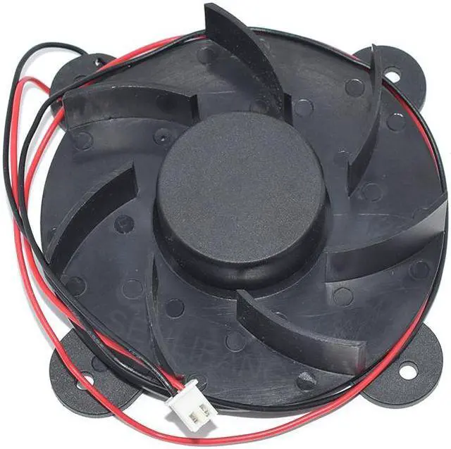 Alt view image 6 of 6 - New 2Lines Cooler For Turtle Hatcher DC12V 0.28A Cooling YT8025L M4-7G YUTON Car Refrigerator Silent 8025 Cross Butterfly Fan