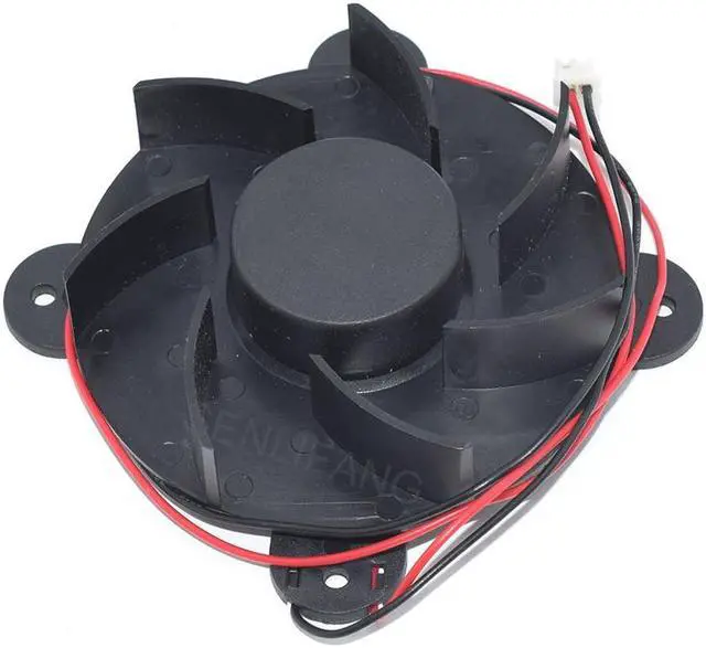 Alt view image 4 of 6 - New 2Lines Cooler For Turtle Hatcher DC12V 0.28A Cooling YT8025L M4-7G YUTON Car Refrigerator Silent 8025 Cross Butterfly Fan