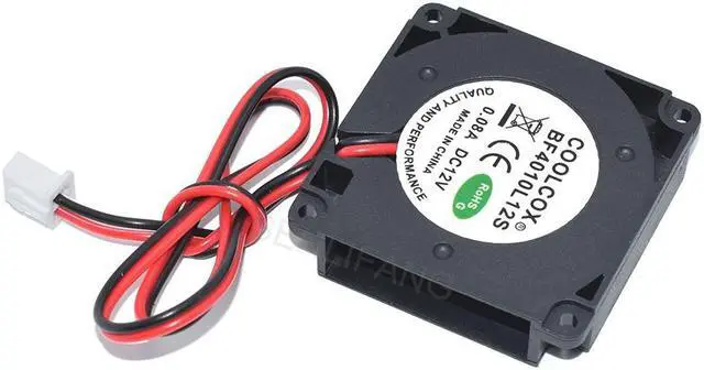 Alt view image 5 of 6 - BF4010L12S 40*40*10MM 4010 4CM New Blower Turbo Cooling Fan DC12V 0.08A 2Lines 3D Printer Cooler For J-head Hotend Reprap
