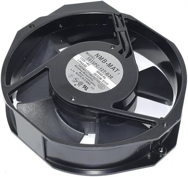 Alt view image 3 of 5 - New AC115V 35/32W Aluminum Frame Equipment For NMB-MAT 5915PC-12T-B30 172 * 150 * 38MM Insert Tool High Speed Cooling Fan