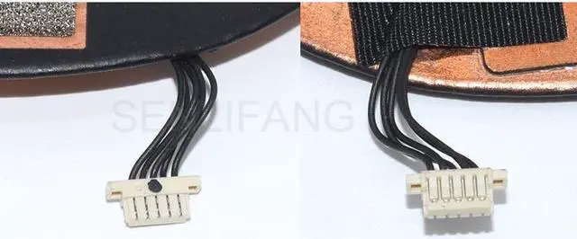 Alt view image 6 of 6 - New For Lenovo ThinkPad X280 Laptop Heatsink With Fan 01LX666 01LX665 5Lines DC5V 0.45A Cooling