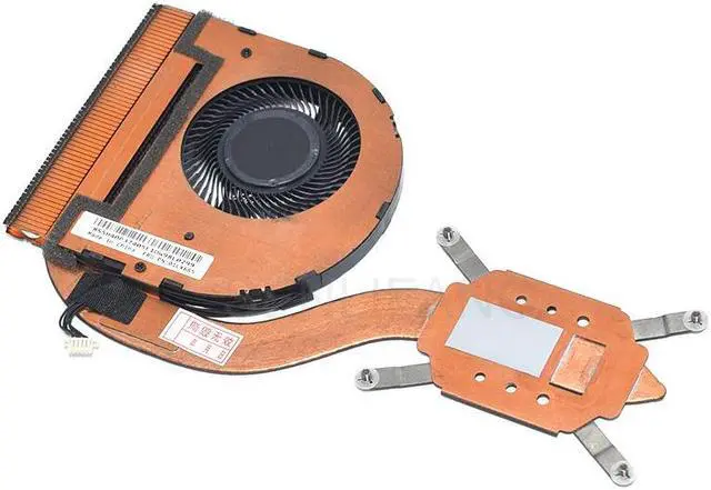 Alt view image 3 of 6 - New For Lenovo ThinkPad X280 Laptop Heatsink With Fan 01LX666 01LX665 5Lines DC5V 0.45A Cooling