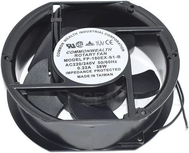 Alt view image 3 of 5 - Good Quality For Axial Fan 17251 172x150x51mm Dual Bearing Cabinet Cooling Fan AC220/240V 0.22A 38W FP-108EX-S1-B