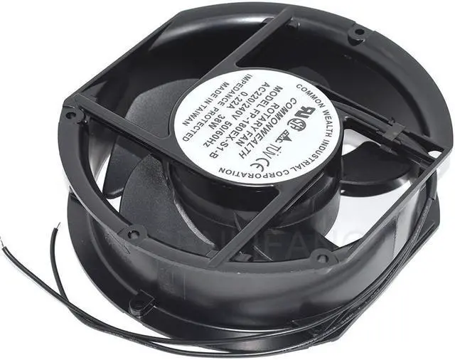 Alt view image 5 of 5 - Good Quality For Axial Fan 17251 172x150x51mm Dual Bearing Cabinet Cooling Fan AC220/240V 0.22A 38W FP-108EX-S1-B