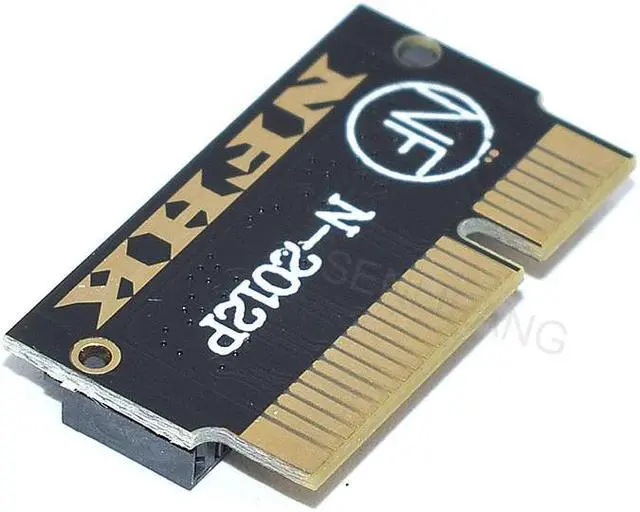 Alt view image 2 of 4 - For MacBook Pro 2012 A1418 A1419 A1425 A1398 21345 Adapter Card New M.2 NGFF B+M Key SATA SSD M2