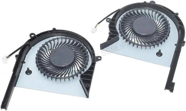 Alt view image 2 of 6 - New DC12V 1A 4Pin DFS593512MN0T DFS2013121A0T For ASUS ROG Strix GL503GE GL703GE Laptop CPU GPU Cooling Fan