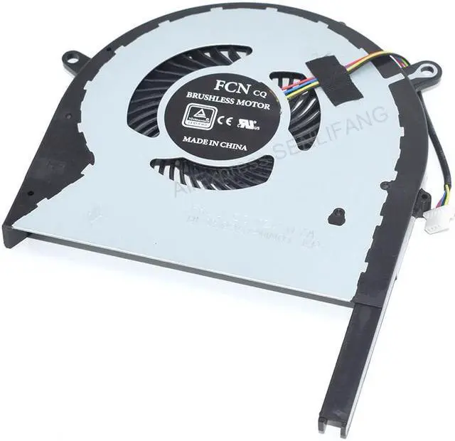 Alt view image 3 of 6 - New DC12V 1A 4Pin DFS593512MN0T DFS2013121A0T For ASUS ROG Strix GL503GE GL703GE Laptop CPU GPU Cooling Fan