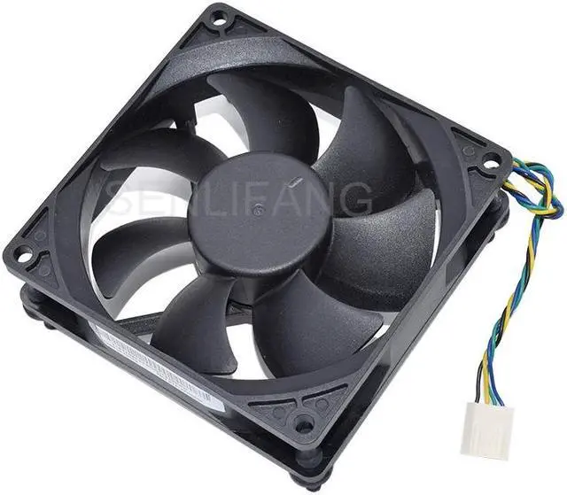 Alt view image 2 of 2 - Well Tested Cooling DS09225R12H 9025 9CM Four Lines PWM DC12V 0.41A For Lenovo 11S3104122 with Rubber foot pad