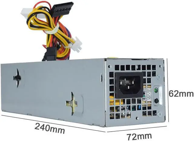 Alt view image 2 of 5 - Genuine New For Dell OptiPlex 390 790 990 3010 7010 9010 240W PSU D240ES-00 AC240ES-00 H240ES-00 AC240AS-01 H240AS-00 03WN11