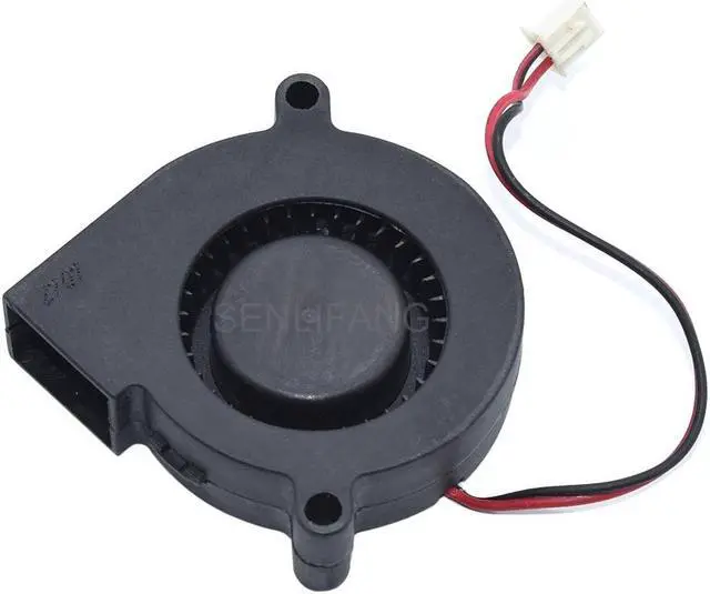 Alt view image 2 of 5 - Hot Selling For SANLY SF5015SL 5cm 5015 50x50x15mm 2Pin 2-Wire 12V 0.06A 0.72W Industrial Blower For Humidifier Cooling Fan New