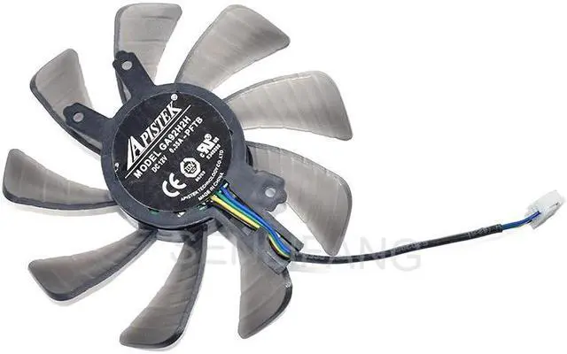 Alt view image 2 of 3 - GA92H2H DC 12V 0.35A 4-Wire C.T.C 49x46x16mm Dia. 85mm PWM Graphics Fan For GTX760 New