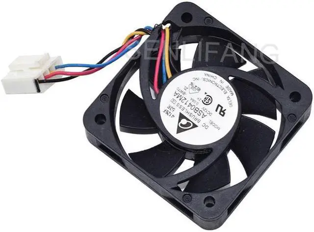 Alt view image 2 of 3 - For DELTA ASB0412MA Cooler DC12V 0.08A  40x40x10MM Four PINS 4010 4CM Square DC Brushless Fan