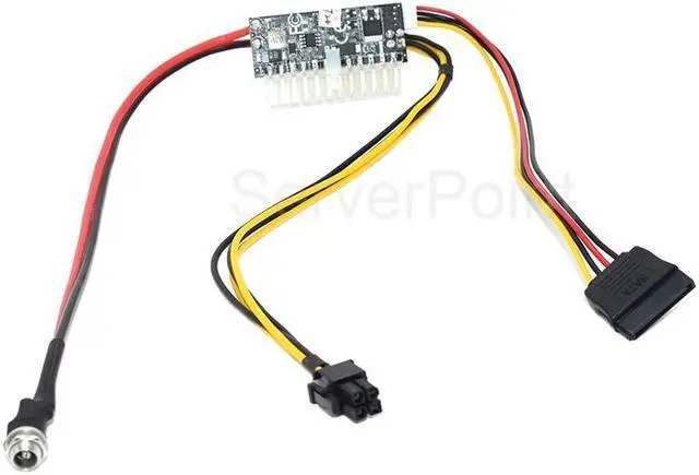 Alt view image 4 of 5 - For PC Computer Network Server DC-ATX-250W DC-ATX-300W Power Supply Module Switch ATX 24Pin MINI ITX PSU Pico 6Pin 12V