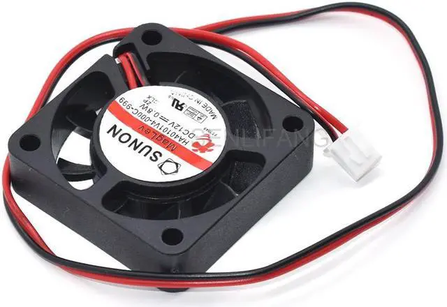 Alt view image 5 of 5 - For SUNON DC12V 0.8W 4cm 40mm 40x40x10mm HA40101V4-000C-999 2-Wire South-North Bridge Ultra-quiet Cooling Fan New