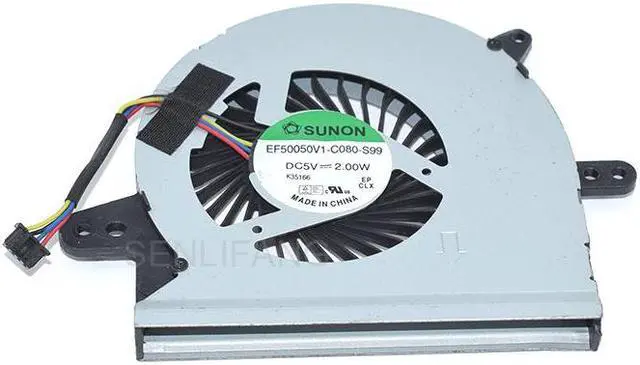 Main image of New Four Lines CPU Cooling EF50050V1-C080-S99 For ASUS X401U X501U X401V X501V DC 5V 2.00W Server Laptop Cooler Fan