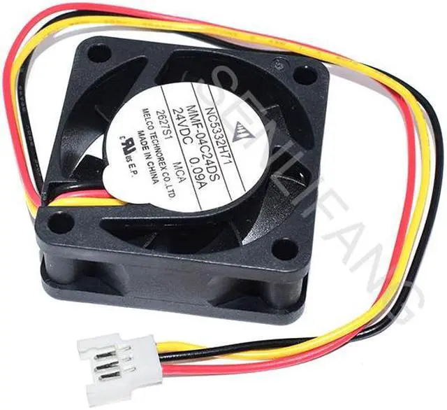 Main image of New Inverter Fan For Mitsubishi Drive MMF-04C24DS DC24V 0.09A 40*40*15MM Three Wires