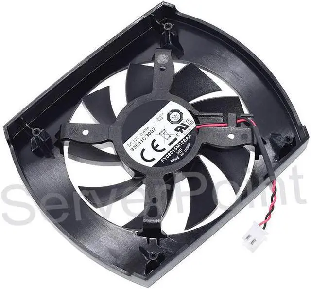 Alt view image 2 of 3 - Brand New Cooler Fan DC12V 0.45A FY08015M12BAA For GTX650Ti Model GTX650 Display Card Video Card Cooling Fan