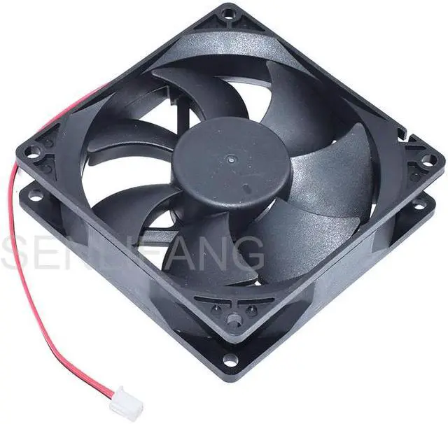 Alt view image 2 of 2 - New For Delta AFB0924SH DC24V 0.50A 90x90x25mm Two Wires Server Inverter Axial Cooling Fan