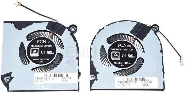 Main image of Notebook PC Fans Radiator Cooler GPU CPU Cooling Fan For Acer Nitro 5 AN515-43 AN515-54 AN517-51 Nitro7 AN715-51 N18C3 New