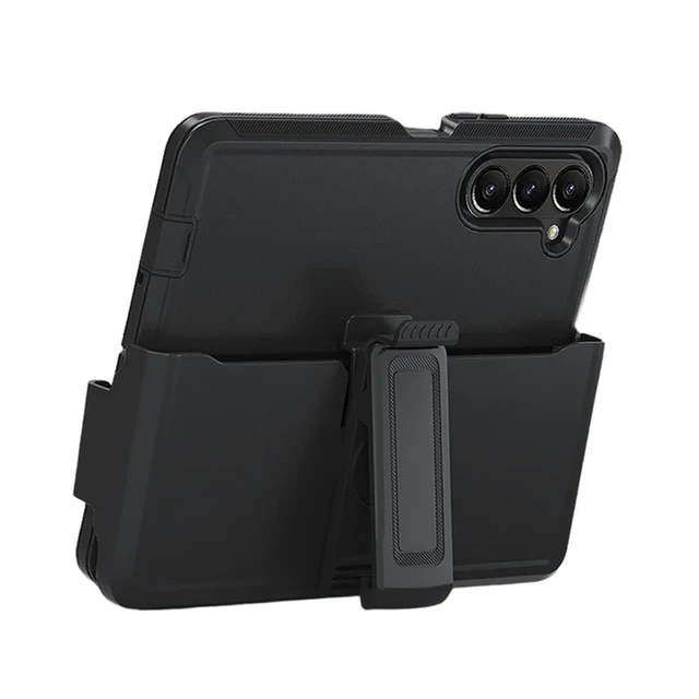 Alt view image 5 of 5 - For Samsung Galaxy Z Fold 7 5G Case Heavy Duty Shockproof Armor Cover with Belt Clip Holster Rugged Protective Shell