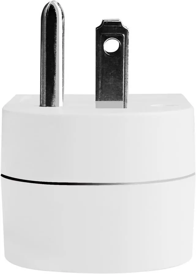 Alt view image 4 of 5 - Single Surge Protector Plug, Grounded Outlet Wall Tap Adapter with Indicator Light, 1 Outlet,245J/125V, UL, White, 2Pack