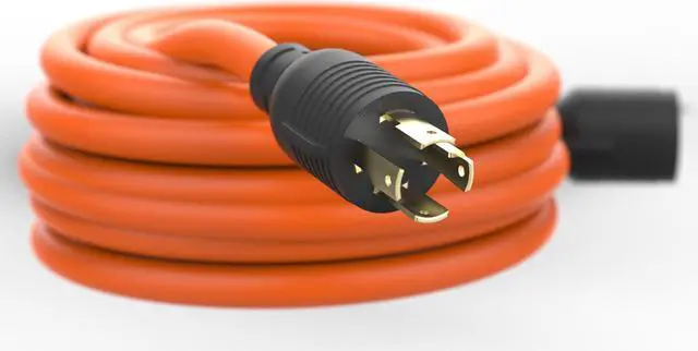 Main image of NEMA L14-30P/L14-30R Generator Extension Cords, 4 Prong Heavy Duty, 30 Amp 40 Foot,Orange