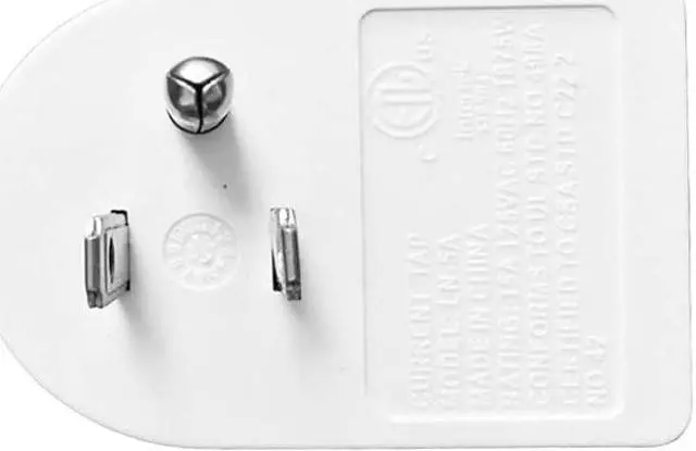 Alt view image 3 of 5 - Oviitech 2 Pack Grounded Outlet Wall Tap Adapter with On/Off Power Switch,Single Outlet with Switch in White
