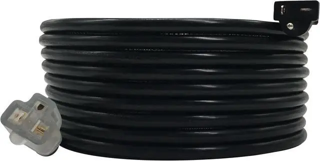 Main image of 25 Ft NEMA 5-20 Plug to 5-20 Connector Extension Power Cord,20A/125V,12/3 SJTW,T Blade Power Cord,Black