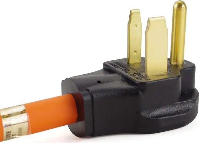 Alt view image 4 of 5 - 1.5 FT NEMA 6-50P to 6-20R Welder Adapter Cord,Electric Vehicle Charging Adapter,20 Amp,250V,SJTW 12AWG*3C Cable and The Cable UL Certification,Orange