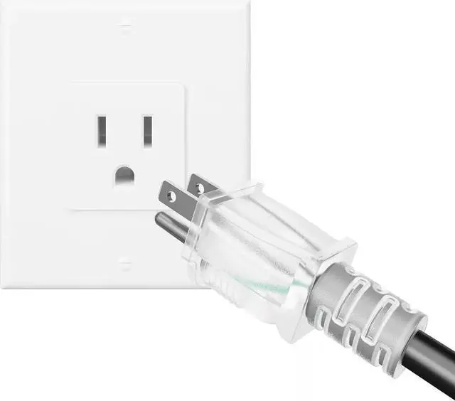 Alt view image 5 of 7 - 25FT Power Extension Cord 3 Prong, 16 Gauge SJTW 5-15R Cable Male Plug to Female Connector,7 Outlet Cable,Multiple Evenly-Spaced Plug,Suitable for Stage Setting or Outdoor,UL Certified Outlet Cable