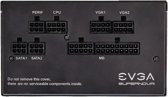 Alt view image 12 of 14 - EVGA SuperNOVA 650 G5, 80 Plus Gold 650W, Fully Modular, ECO Mode with Fdb Fan, 100% Japanese Capacitors, 10 Year Warranty, Compact 150mm Size, Power Supply 220-G5-0650-X1