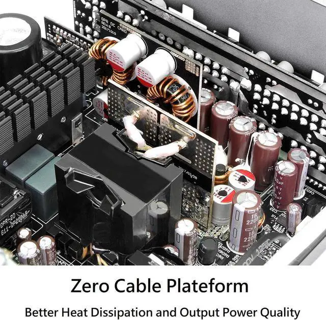 Alt view image 16 of 18 - Thermaltake Toughpower GF1 650W 80+ Gold SLI/Crossfire Ready Ultra Quiet 140mm Hydraulic Bearing Smart Zero Fan Full Modular Power Supply 10 Year Warranty - PS-TPD-0650FNFAGU-1