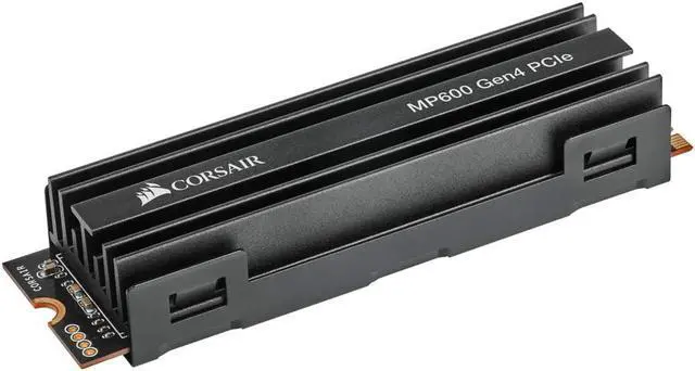 Alt view image 8 of 14 - Corsair Force MP600 M.2 2280 500GB PCI-Express Gen 4.0 x4 NVMe 3D TLC Internal Solid State Drive (SSD) CSSD-F500GBMP600