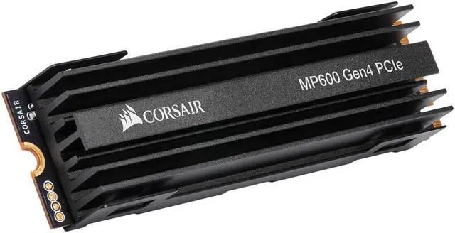 Alt view image 12 of 14 - Corsair Force MP600 M.2 2280 500GB PCI-Express Gen 4.0 x4 NVMe 3D TLC Internal Solid State Drive (SSD) CSSD-F500GBMP600