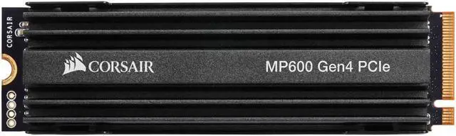 Alt view image 9 of 14 - Corsair Force MP600 M.2 2280 500GB PCI-Express Gen 4.0 x4 NVMe 3D TLC Internal Solid State Drive (SSD) CSSD-F500GBMP600