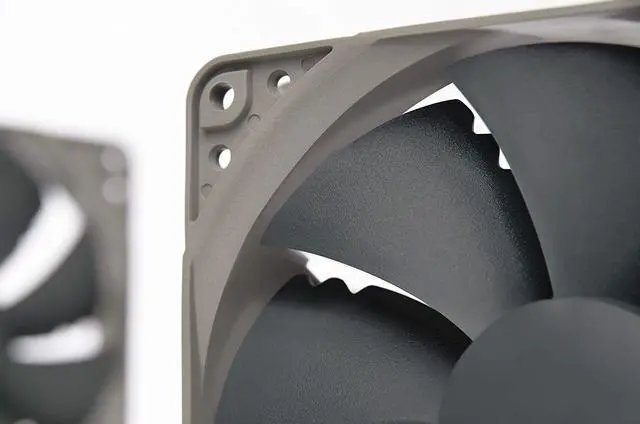 Alt view image 5 of 7 - Noctua NF-P12 redux-1700 PWM, High Performance Cooling Fan, 4-Pin, 1700 RPM (120mm, Grey)