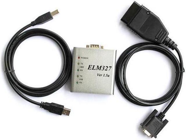 ELM327 USB Interface OBDII OBD2 Diagnostic Auto Car Scanner Scan Tool Cable  V1.5 ELM327 OBD2 OBDII CAN-BUS Auto Car USB Interface Diagnostic Scanner