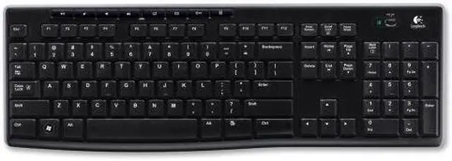 Alt view image 18 of 20 - Logitech K270 Wireless Keyboard K270 Black Logitech Unifying protocol (2.4 GHz) Wireless range: >33 ft (10m) wireless range Ergonomic Keyboard