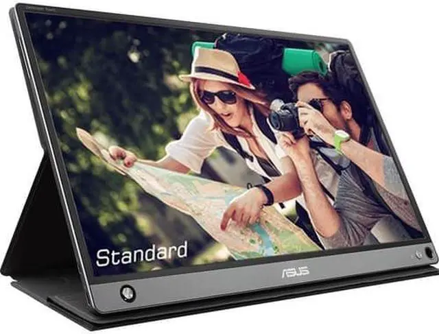 Alt view image 11 of 20 - ASUS ZenScreen Touch MB16AMT USB Portable Monitor  15.6-inch, IPS, Full HD, 10-point Touch, Built-in Battery, Hybrid Signal Solution, USB Type-C, Micro-HDMI, Compatible with Laptops, Smartphones, Gam