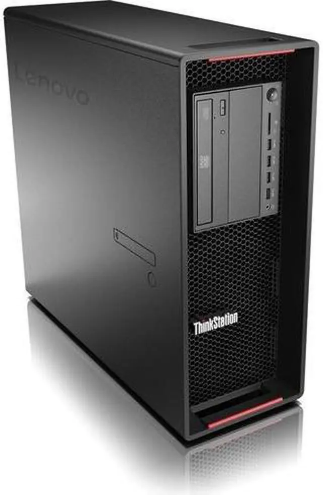 Alt view image 12 of 12 - Lenovo ThinkStation P720 30BA00HBUS Workstation - 2 x Intel Xeon Silver Deca-core (10 Core) 4210R 2.40 GHz - 32 GB DDR4 SDRAM RAM - 1 TB SSD - Tower - Windows 10 Pro for Workstations 64-bit - Serial A